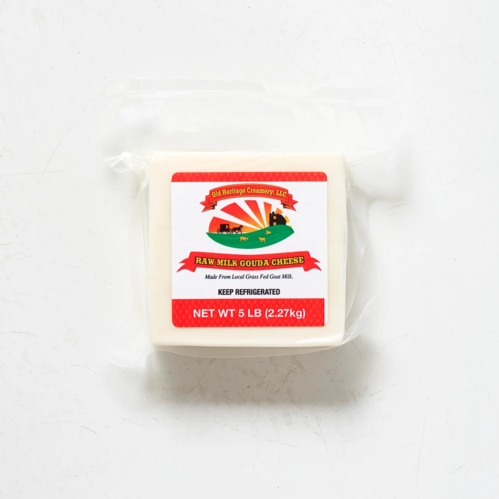 Raw Milk Gouda Goat Cheese