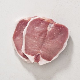 Butterfly Pork Chops 2 per pack (boneless chops) Hasselmann Family Farm