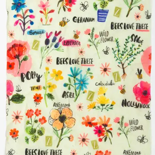 Z Wraps Large Reusable Beeswax Food Wrap-12" X 15"