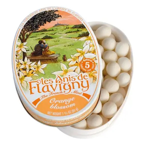 Les Anis De Flavigny All Natural Orange Mints 1.8oz
