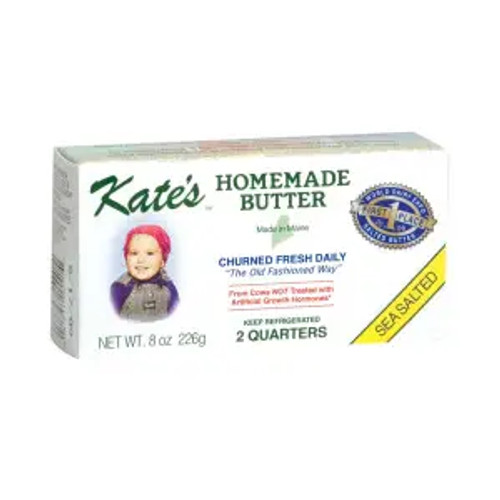 Kate's Homemade Sea Salted Butter 8oz Bar