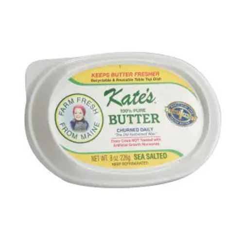 Kate's Homemade Sea Salted Butter 8oz Cup