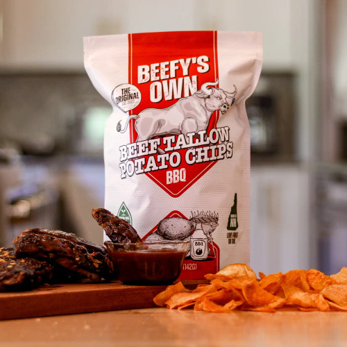 Beef Tallow Potato Chips - Bbq