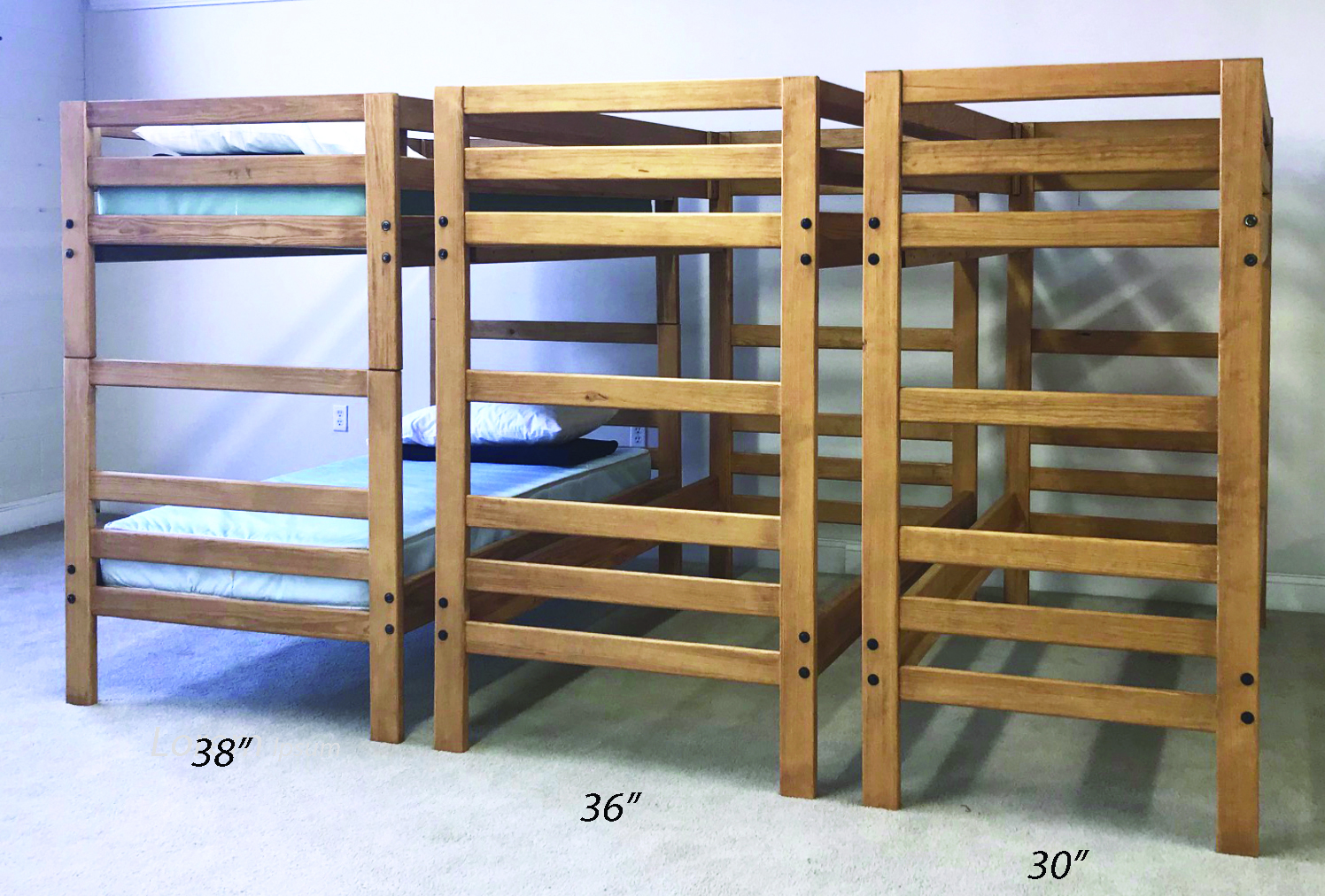 Camp Bunk with 3 sizes