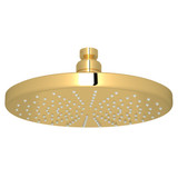8 Inch Rodello Circular Rain Showerhead - Unlacquered Brass | Model Number: 1075/8ULB - Product Knockout