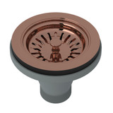 Manual Basket Strainer without Remote Pop-Up - Rose Gold | Model Number: 735RG - Product Knockout