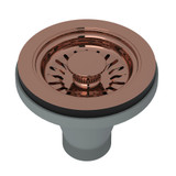 Manual Basket Strainer without Remote Pop-Up - Rose Gold | Model Number: 738RG - Product Knockout
