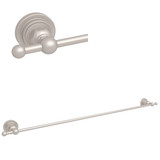 San Giovanni Wall Mount 30 Inch Single Towel Bar - Satin Nickel | Model Number: A1489LISTN - Product Knockout