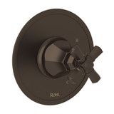 Palladian Pressure Balance Trim without Diverter - Tuscan Brass with Cross Handle | Model Number: A1910XMTCB - Product Knockout