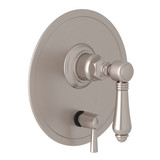 Pressure Balance Trim with Diverter - Satin Nickel with Metal Lever Handle | Model Number: A2410NLMSTN - Product Knockout