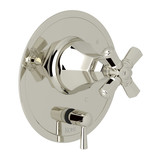 Palladian Pressure Balance Trim with Diverter - Polished Nickel with Cross Handle | Model Number: A2910NXMPN - Product Knockout