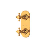 DISCONTINUED 1/2" Thermostatic Trim With Diverter - Italian Brass | Model Number: A4964XMIB