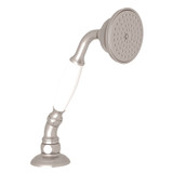 DISCONTINUED-Deck Mount Handshower with Hose and Escutcheon - Satin Nickel | Model Number: A7104PSTN - Product Knockout