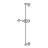 Campo Slide Bar - Polished Chrome with Industrial Metal Wheel Handle | Model Number: A8074IWAPC - Product Knockout