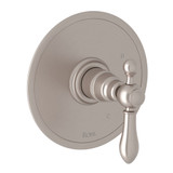 DISCONTINUED-Arcana Pressure Balance Trim without Diverter - Satin Nickel with Metal Lever Handle | Model Number: AC110LM-STN - Product Knockout