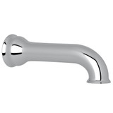DISCONTINUED-Arcana 7 Inch Wall Mount Tub Spout - Polished Chrome | Model Number: AC24-APC - Product Knockout