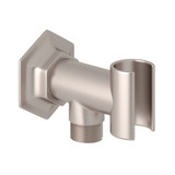 Bellia Handshower Drop Ell with Handshower Holder - Satin Nickel | Model Number: BE364-STN - Product Knockout
