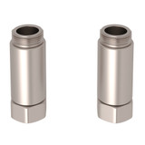 Union Adaptors - Set of 2 - Satin Nickel | Model Number: C5574EXTSTN - Product Knockout
