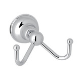 Arcana Wall Mount Double Robe Hook - Polished Chrome | Model Number: CIS7DAPC - Product Knockout