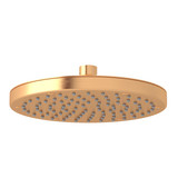 8 Inch OKI Round Rain Showerhead - Satin Gold | Model Number: I00405SG - Product Knockout