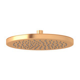 10 Inch OKI Round Rain Showerhead - Satin Gold | Model Number: I00410SG - Product Knockout