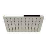 9 1/16 Inch Meda Square Rain Showerhead - Polished Nickel | Model Number: I00597PN - Product Knockout