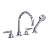 Graceline 4-Hole Deck Mount Tub Filler - Polished Chrome | Model Number: MB06D4LMAPC - Product Knockout