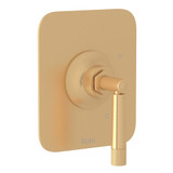 DISCONTINUED-Graceline Pressure Balance Trim without Diverter - Satin Brass with Metal Lever Handle | Model Number: MB2043LMSTB - Product Knockout