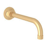 DISCONTINUED-Graceline Wall Mount Tub Spout - Satin Brass | Model Number: MB2045STB - Product Knockout