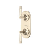 DISCONTINUED Graceline® 1/2" Thermostatic Trim With Diverter - Satin Nickel | Model Number: MB2090LMSTN