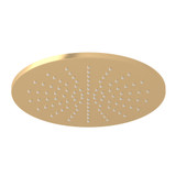 DISCONTINUED-Graceline 8 Inch Circular Rain Showerhead - Satin Brass | Model Number: MB3334STB - Product Knockout