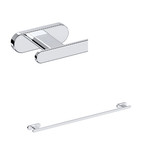 Miscelo 24 Inch Towel Bar - Polished Chrome | Model Number: MI25WTB24APC - Product Knockout