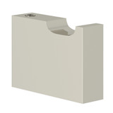 Quartile Wall Mount Single Robe and Towel Hook - Polished Nickel | Model Number: QU710-PN - Product Knockout