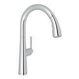 Lux Pulldown Kitchen Faucet - Polished Chrome with Metal Lever Handle | Model Number: R7515LMAPC-2 - Product Knockout