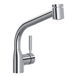 Lux Side Lever Pullout Kitchen Faucet - Polished Chrome with Metal Lever Handle | Model Number: R7923APC - Product Knockout