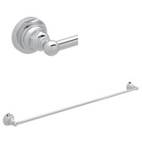 Wall Mount 30 Inch Single Towel Bar - Polished Chrome | Model Number: ROT1/30APC - Product Knockout