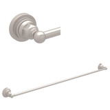 Wall Mount 30 Inch Single Towel Bar - Satin Nickel | Model Number: ROT1/30STN - Product Knockout