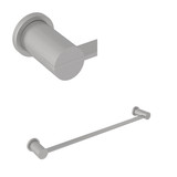 Soriano Wall Mount 18 Inch Single Towel Bar - Brushed Stainless Steel | Model Number: SOR1/18-SB - Product Knockout