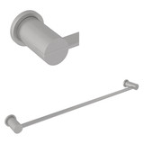 Soriano Wall Mount 24 Inch Single Towel Bar - Brushed Stainless Steel | Model Number: SOR1/24-SB - Product Knockout