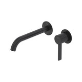 Tenerife™ Wall Mount Single Handle Lavatory Faucet Trim - Matte Black | Model Number: TTE01W2LMMB