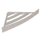 DISCONTINUED-Vincent Wall Mount Corner Basket - Satin Nickel | Model Number: VIN17STN - Product Knockout