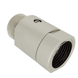 DISCONTINUED-Decorative Shut-Off Valve for Floor Legs - Polished Nickel | Model Number: ZA1038402B-PN - Product Knockout