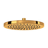 10 Inch OKI Round Rain Showerhead - Italian Brass | Model Number: I00410IB - Product Knockout