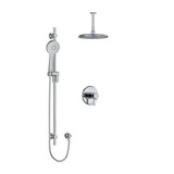 DISCONTINUED Momenti Type T/P (Thermostatic/Pressure Balance) 1/2 Inch Coaxial 2-Way System With Hand Shower And Shower Head - Chrome | Model Number: KIT323MMRDJC-6