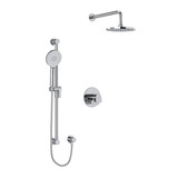DISCONTINUED Ode Type T/P (Thermostatic/Pressure Balance) 1/2 Inch Coaxial 2-Way System With Hand Shower And Shower Head - Chrome | Model Number: KIT323ODC
