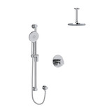 Ode Type T/P (Thermostatic/Pressure Balance) 1/2 Inch Coaxial 2-Way System With Hand Shower And Shower Head - Chrome | Model Number: KIT323ODC-6-EX - Product Knockout