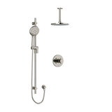DISCONTINUED Pallace Type T/P (Thermostatic/Pressure Balance) 1/2 Inch Coaxial 2-Way System With Hand Shower And Shower Head - Polished Nickel | Model Number: KIT323PATM+PN-6