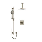 DISCONTINUED Pallace Type T/P (Thermostatic/Pressure Balance) 1/2 Inch Coaxial 2-Way System With Hand Shower And Shower Head - Brushed Nickel | Model Number: KIT323PATQ+BN-6