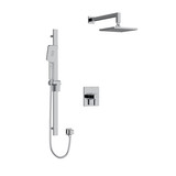 Paradox Type T/P (Thermostatic/Pressure Balance) 1/2 Inch Coaxial 2-Way System With Hand Shower And Shower Head - Black | Model Number: KIT323PXTQBK-6-EX