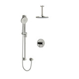 DISCONTINUED Riu Type T/P (Thermostatic/Pressure Balance) 1/2 Inch Coaxial 2-Way System With Hand Shower And Shower Head - Polished Nickel | Model Number: KIT323RUTMPN-6